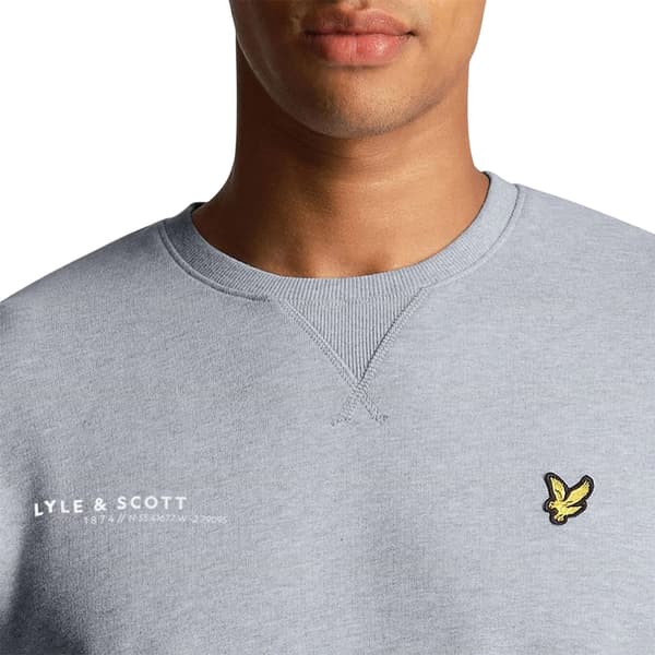 Lyle & Scott Herrtröja med Ordinate-logotyp i bomull
