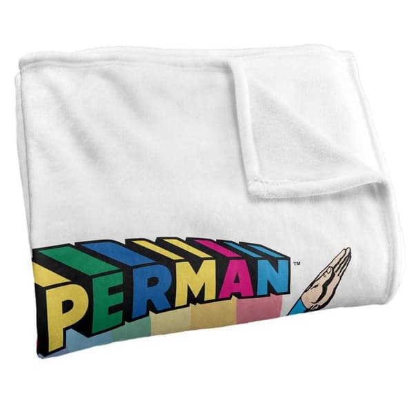 Superman Rainbow Blanket