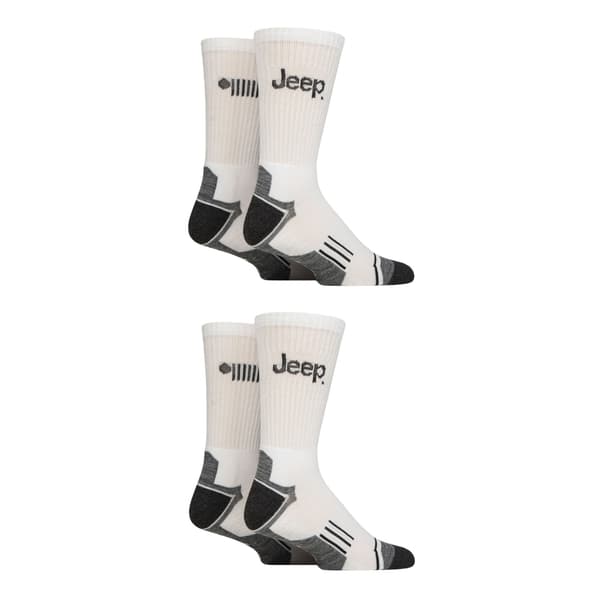 Jeep Crewstrumpor för män (4-pack)