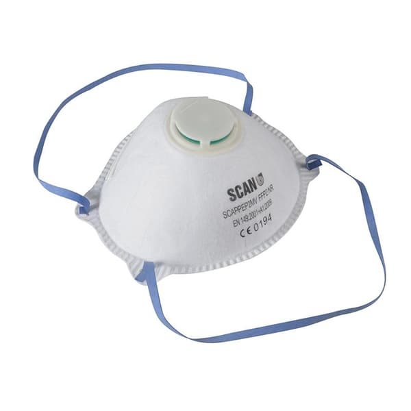 Scan Moulded Valved Disposable Mask
