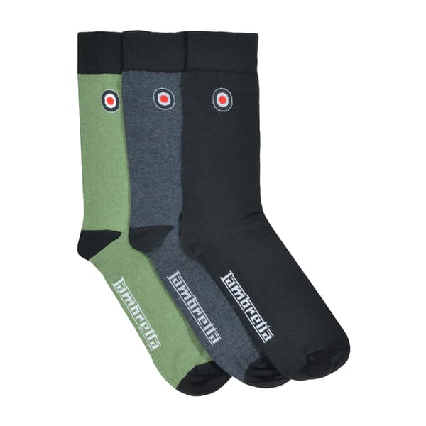 Lambretta Klassiska Herrstrumpor (3-pack)