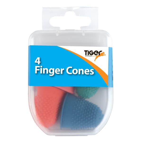 Tiger Stationery Essential Finger Cones (4-pack)
