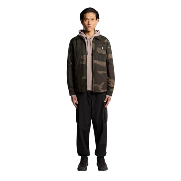 Lyle & Scott Herrskjorta i kamouflagebomull