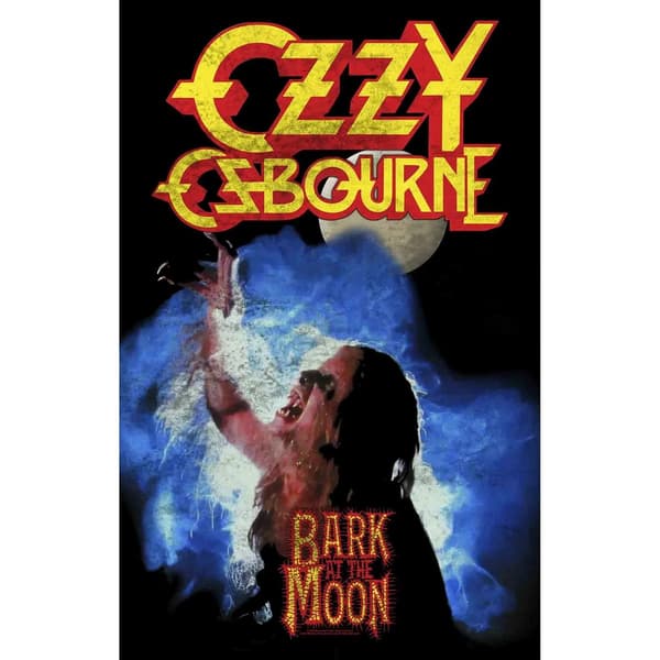 Ozzy Osbourne Bark At The Moon Textilaffisch