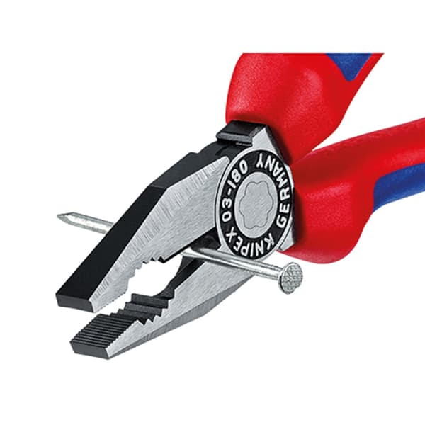 Knipex 03 02 Series Combination Pliers, Multi-component Grip