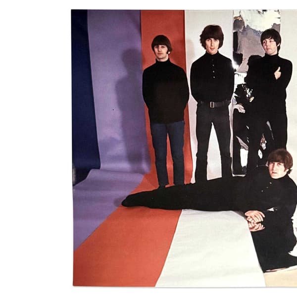 The Beatles Stripe Sticker