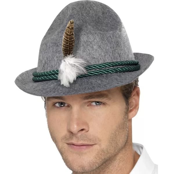 Smiffys Feather Trenker Hat