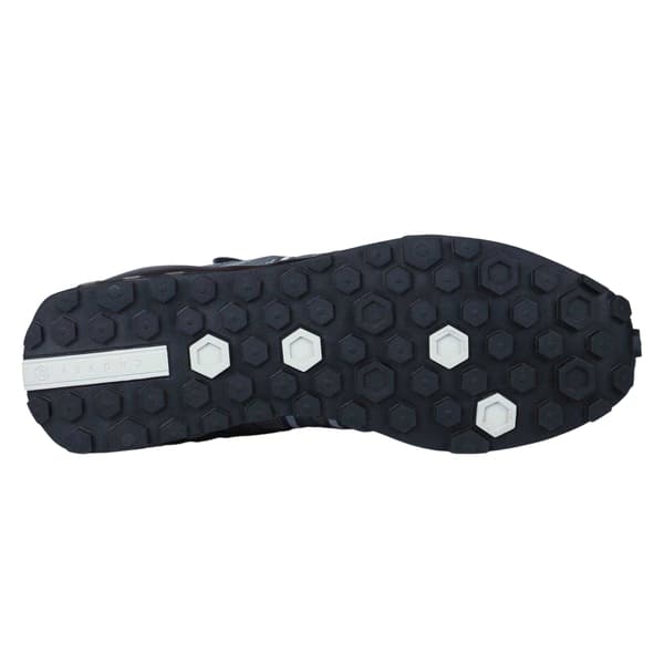 Cruyff Mens Fearia Eclipse Suede Hex-Tech Walking Trainers