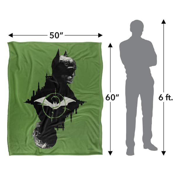 The Batman Riddler Blanket