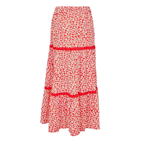 Threadbare Dam/Kvinnor Aubrie Blommig Vanlig Maxikjol