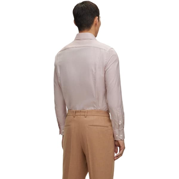 Boss Mens Plain Regular Long-Sleeved Shirt
