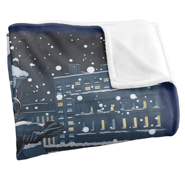 Batman Silent Knight Soft Touch Christmas Blanket