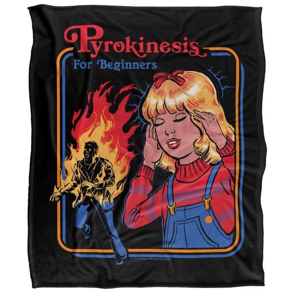 Steven Rhodes Pyrokinesis For Beginners Soft Touch Blanket