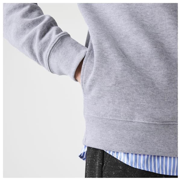 Lacoste Herr Interlock Quarter Zip Tröja