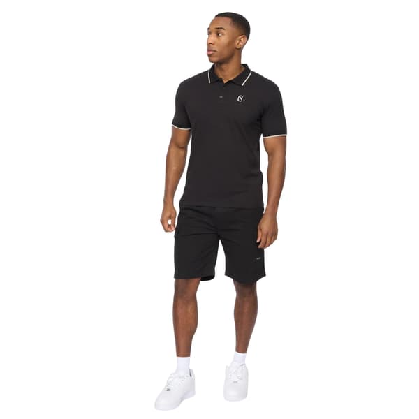 Crosshatch Mens Utilate Elasticated Waist Cargo Shorts