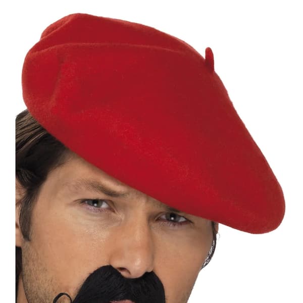 Smiffys Plain Felt Beret
