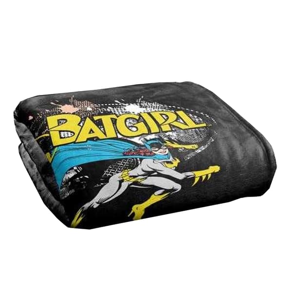 Batman Batgirl Half Tone Blanket