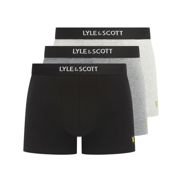Lyle & Scott Miesten Devon Bokserit (3 kpl pakkaus)