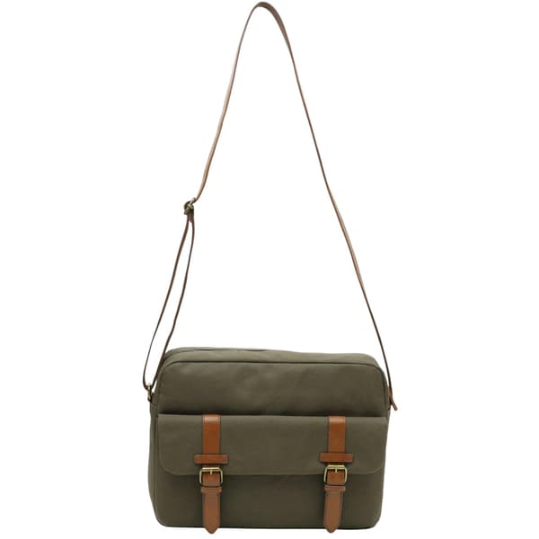 Firetrap Messenger Bag i Vaxad Canvas