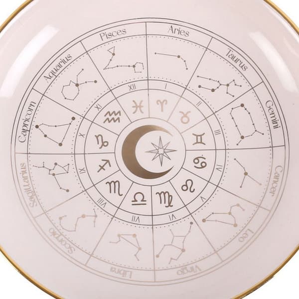 Something Different Astrology Wheel Trinket Dish