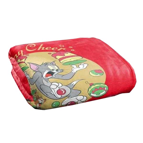 Tom And Jerry Holiday Cheer Blanket