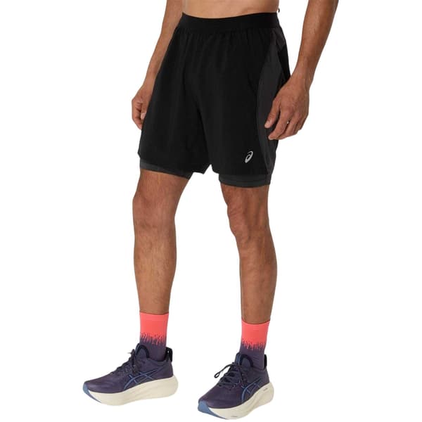 Asics Löparshorts för män 2 i 1