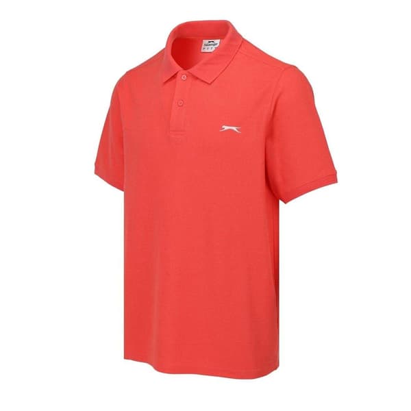 Slazenger Herr Broderad Logotyp Pikétröja