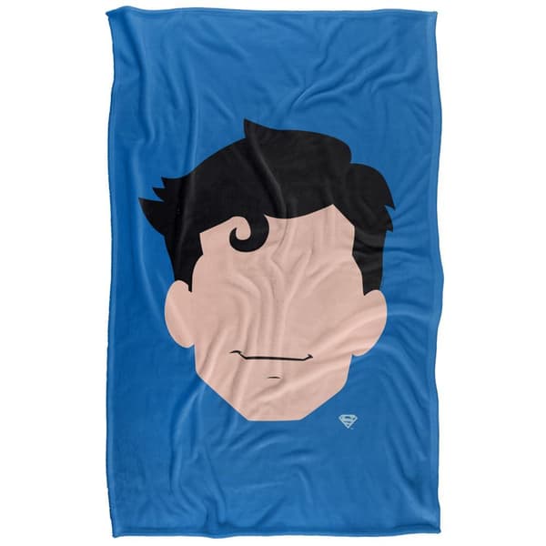 Superman Face Soft Touch Blanket