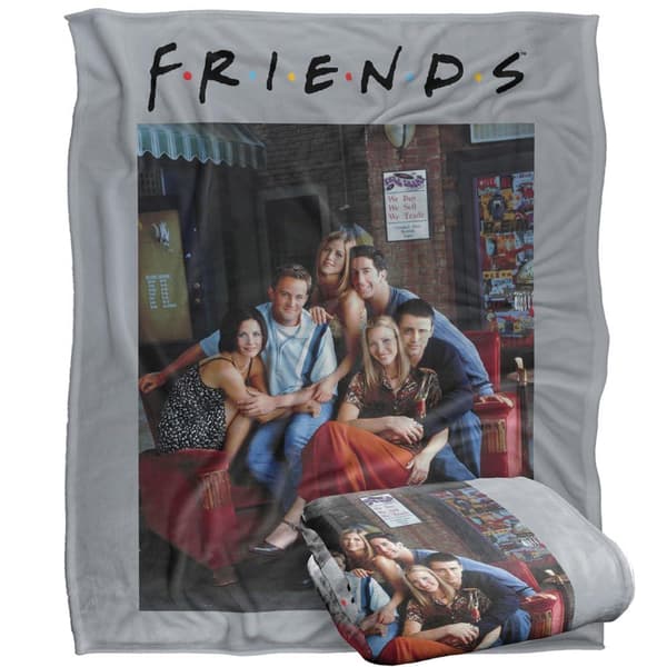 Friends Polyester Characters Soft Touch Blanket
