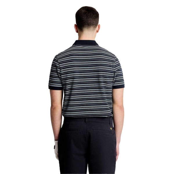 Lyle & Scott Miesten Raidallinen Golfpoolopaita