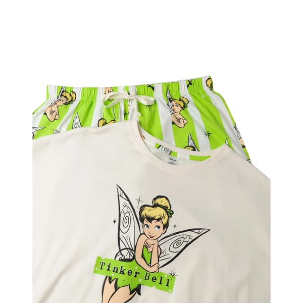 Tinkerbell naisten lyhythihainen pitkä pyjamasetti