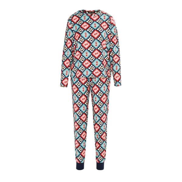Biba Womens/Ladies Multi Pattern Pyjama Set