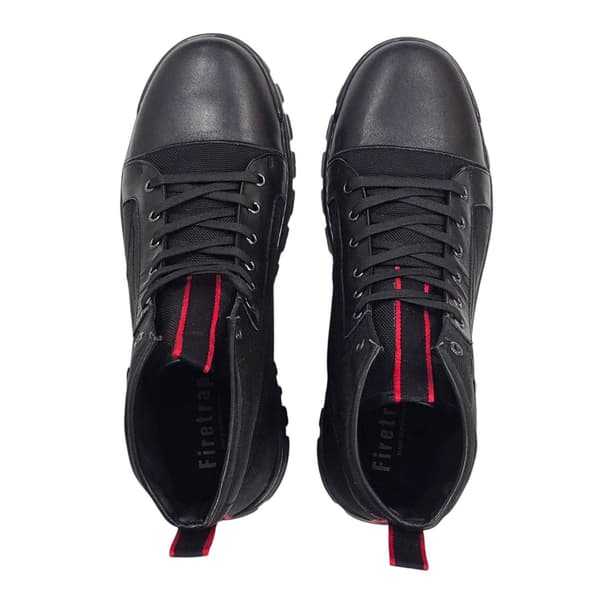 Firetrap Mens Lucas Leather Combat Boots