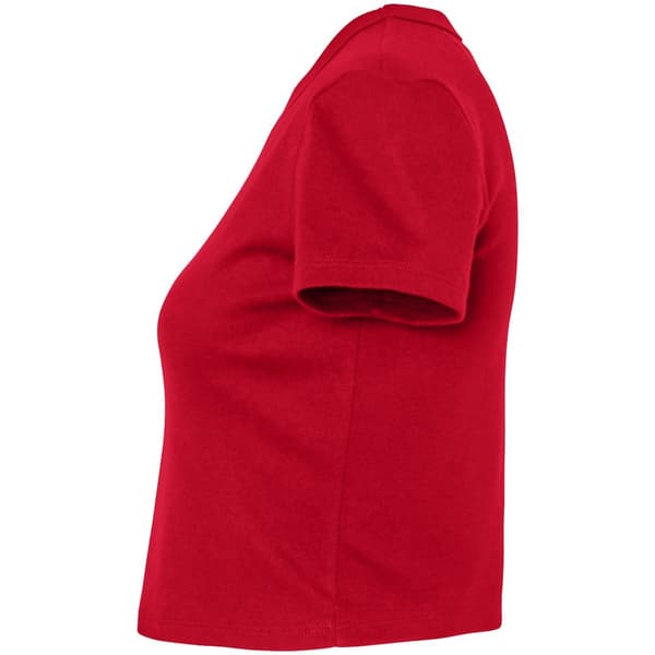 Bella + Canvas Dam/Dam Micro-Rib Croppad Topp