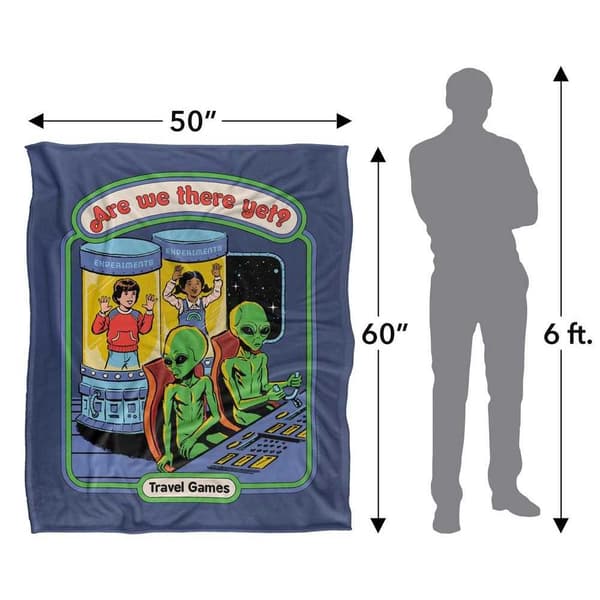 Steven Rhodes Are We There Yet? Soft Touch Blanket