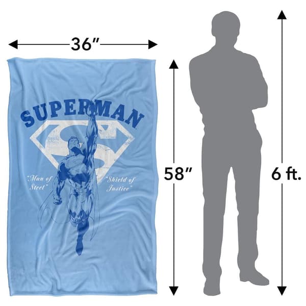 Superman Flying Blanket