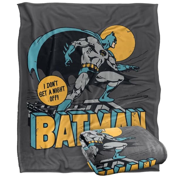 Batman Night Owl Soft Touch Blanket