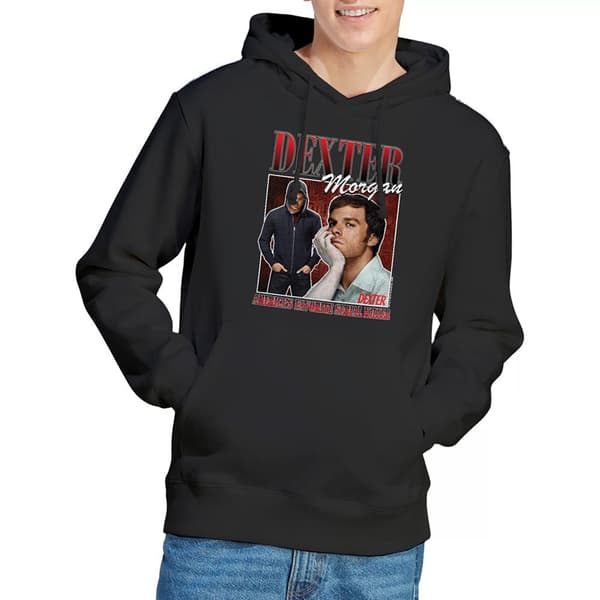Dexter Unisex hættetrøje til voksne