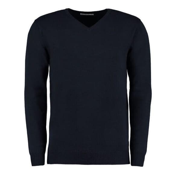 Kustom Kit Herr Arundel Långärmad V-ringad Tröja