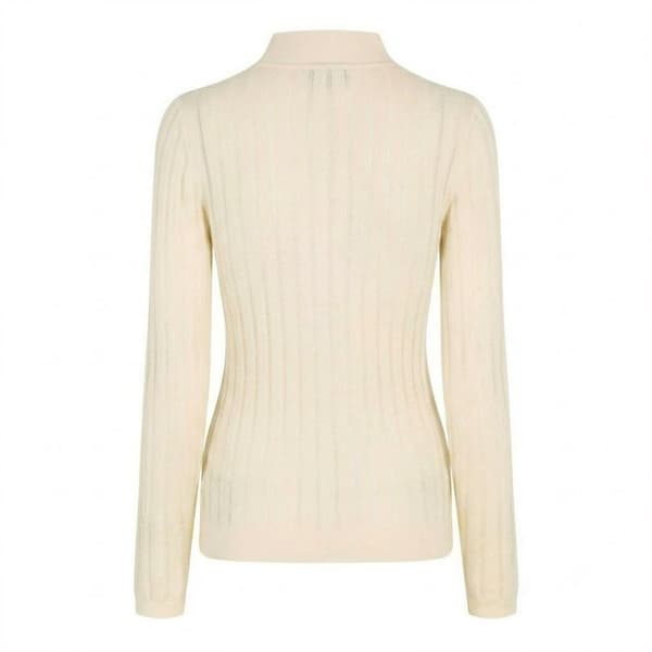 Boss Dam/Dam Mock Neck Slim Långärmad Tröja Topp