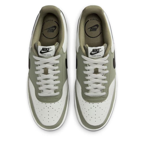 Nike Mens Vision Low Leather Trainers