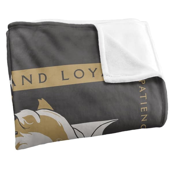 Harry Potter Just And Loyal Hufflepuff Blanket