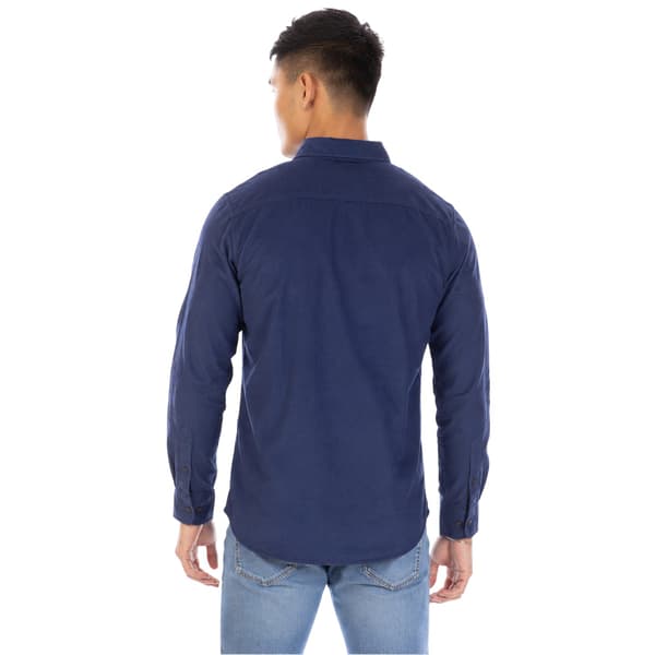 Peter Werth Mens Corduroy Collared Regular Shirt
