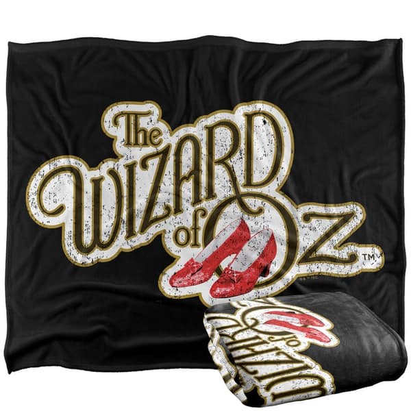 The Wizard Of Oz Logo Soft Touch Blanket