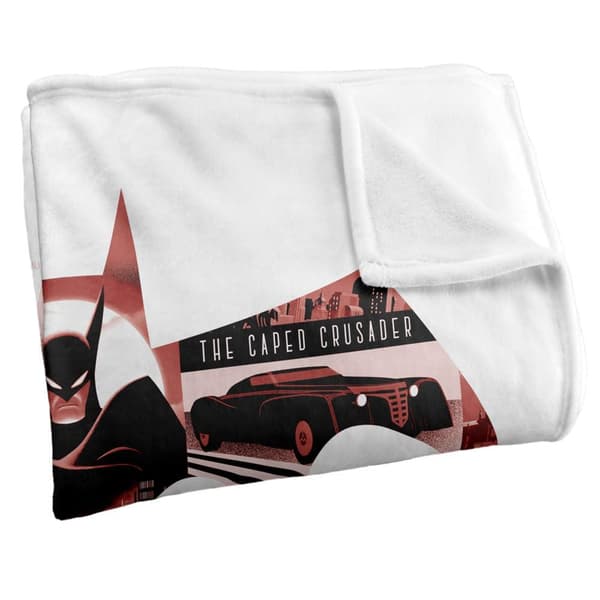 Batman: Caped Crusader Logo Soft Touch Blanket
