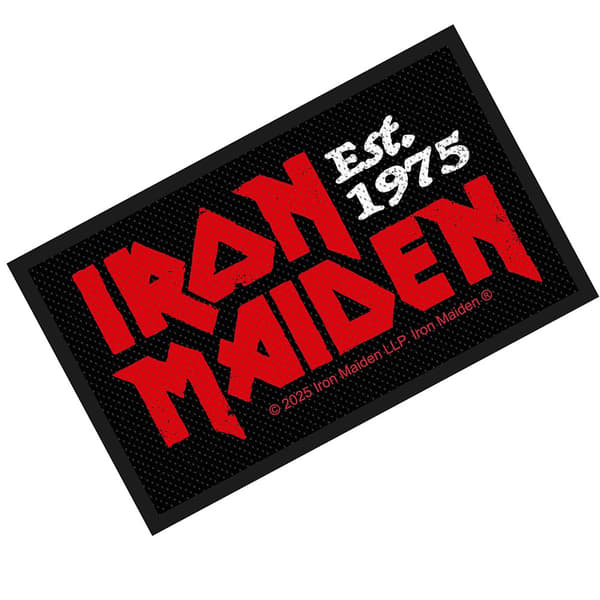Iron Maiden Est. 1975 Woven Patch