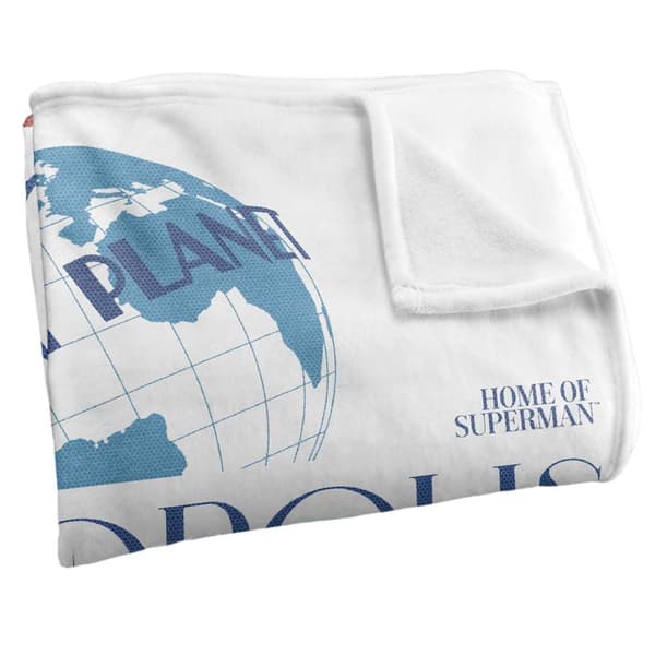 Superman 2025 Metropolis Blanket