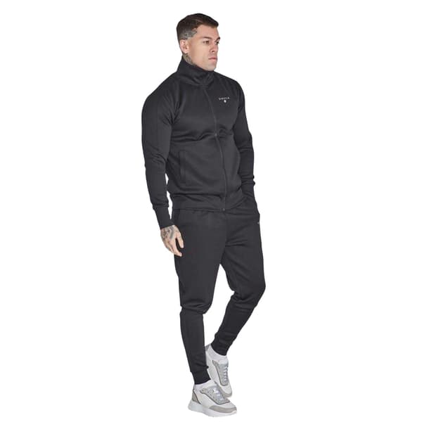 SikSilk Mens Essential Athletic Jacket