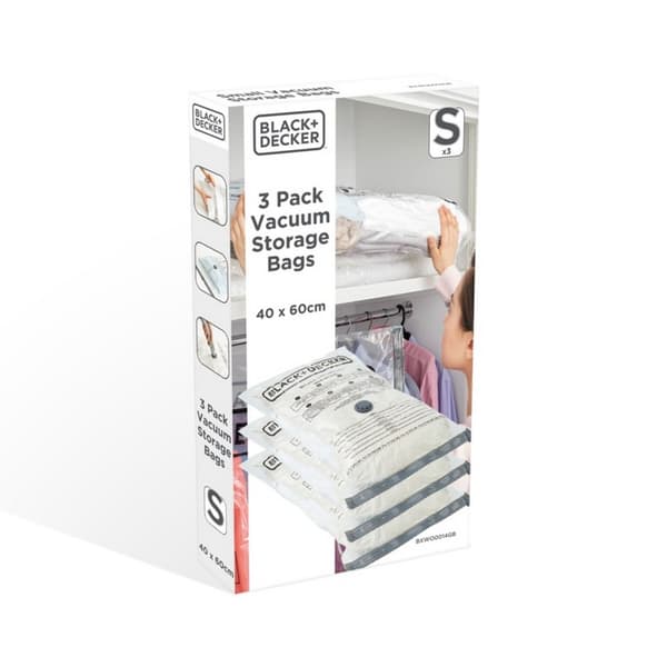 Black & Decker Vakuumförvaringspåsar (3-pack)