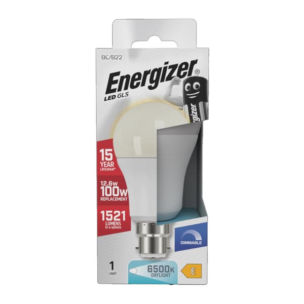 Energizer BC / B22 LED GLS -lamppu
